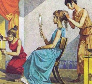 Istoria machiajului, istoria machiajului Romei antice, istoria machiajului din Grecia antică, istoria machiajului