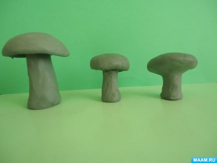 Termelés dummy gombák agyagból (tanulmány) Termelés dummy gombák agyag