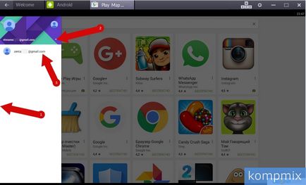 Hogyan adjunk google fiókot, és váltson BlueStacks (google) Hogyan adjunk google fiókot és váltani BlueStacks
