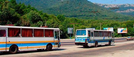 Як дістатися з Сімферополя до Алушти ціни на автобус, тролейбус, таксі