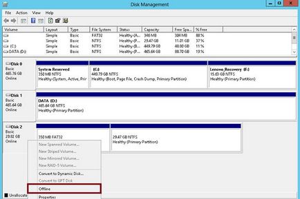 Cum să transferați direct un disc USB la o mașină virtuală hyper-v, ferestre pentru administratorii de sistem