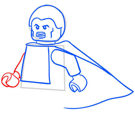 Як намалювати лего Капітан Марвел - анімаційна лабораторія для всіх