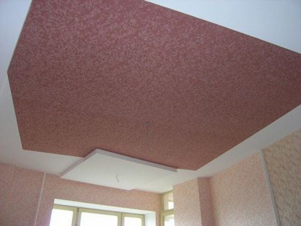 Ce stretch tavan este mai lucioasă sau matteinstruktsiya pentru a instala propriile mâini, foto -