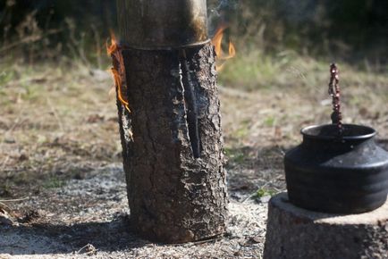 Як зробити фінську свічку з колоди поради до початку сезону заміського відпочинку