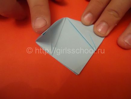 Hogyan készítsünk virág labdát a papír meg a kezét, kusudama kezdőknek, lányok iskolába