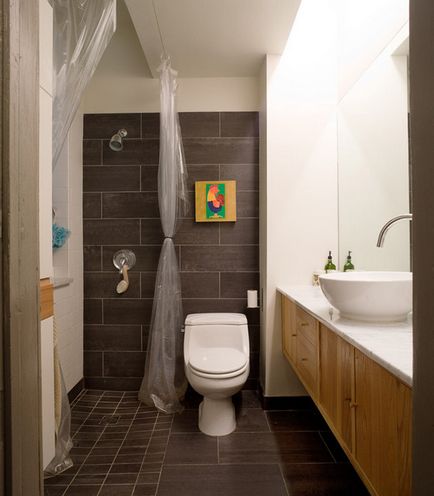 Hogyan kell menteni helyet a parányi fürdőszobában 10 ötleteket és módszereket