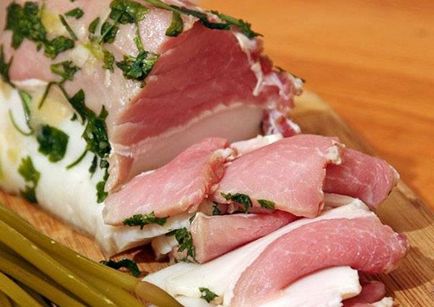 Cum să sare bacon în saramură cele mai bune retete pentru sărat salată și mâncăruri originale din ea, ls