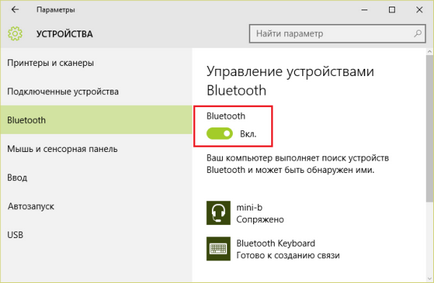 Cum se pornește bluetooth pe un laptop în diferite versiuni de ferestre