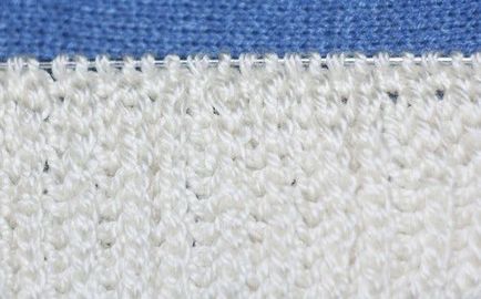 Як закінчувати в'язання спицями шарф англійської гумкою - англійська резинка спицями