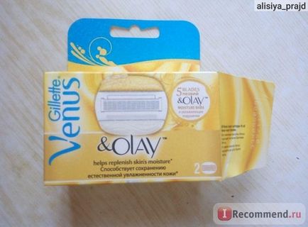 Casete pentru aparatul de ras cu venus & olay - delicat si placut