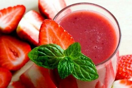 Strawberry smoothies-rețete de gătit