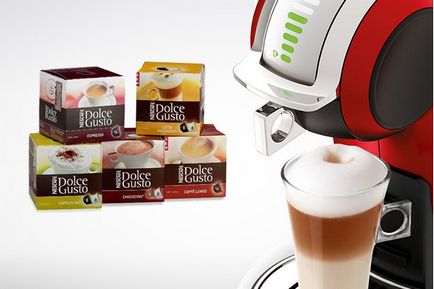 Kávé Nescafé Dolce Gusto, hogyan kell elkészíteni kávé kapszula (dolce) Kávé Nescafé Dolce Gusto, hogyan kell elkészíteni kávékapszulákkal