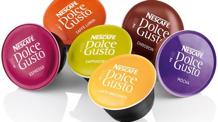 Кафе Dolce Gusto Nescafe как да се подготви капсули кафе