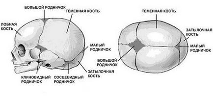 Când fontanela se învârte și se închide la nou-născuți