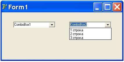 Componenta Delphi combobox
