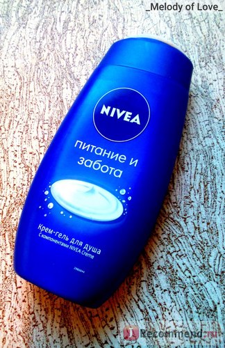 Крем-гель для душу nivea харчування і турбота - «ви все ще в пошуках гелю для душу, який не сушить