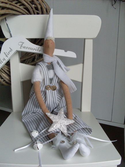 Doll hullámvonal (Tilda újév) baba hullámvonal