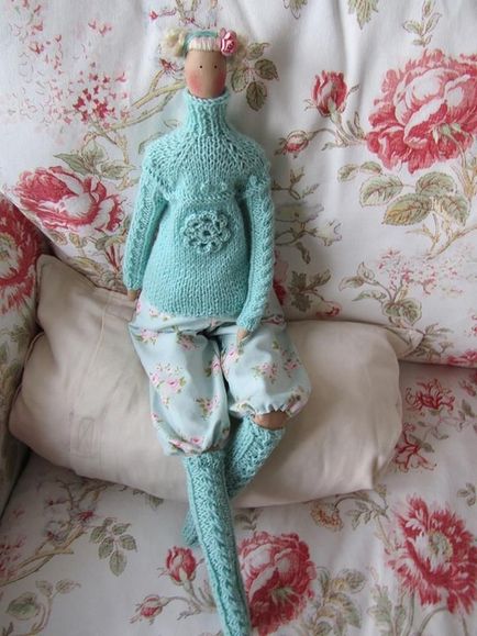 Doll hullámvonal (Tilda újév) baba hullámvonal