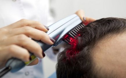 Лікування волосся ультразвуком, лазером, інфрачервоним опроміненням