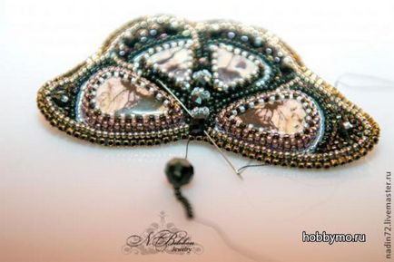 Maestru clasa de broderie broderie broșă fluture - hobby de mare