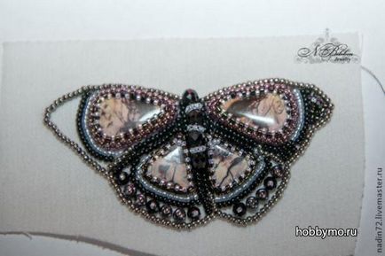 Maestru clasa de broderie broderie broșă fluture - hobby de mare