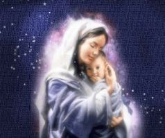 Rugăciunea copiilor să-și iubească mama, șopti