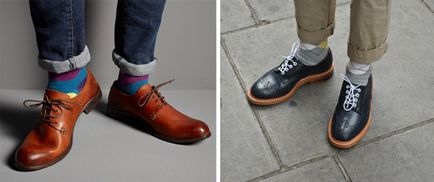 Чоловічі шкарпетки що і з чим, модний блог