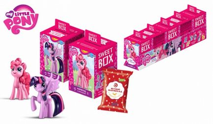 My little pony sweet box ( «світбокс») іграшка в коробочці з солодощами