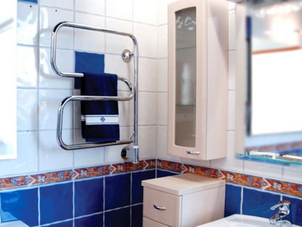 Настінні рушникосушки у ванній кімнаті види і функціональні можливості, фото установки