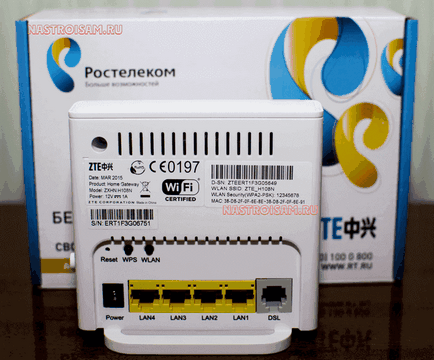 Modem modem zte h108n pentru Rostelecom