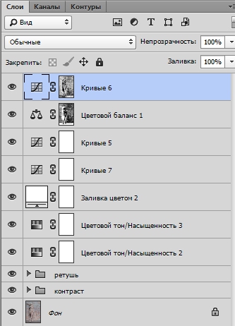 Обробка з поділом кольору і контрасту - фотосоціальная мережу