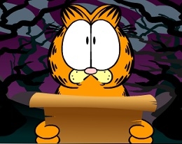 Online Játék Garfield Haunted House játék ingyenes