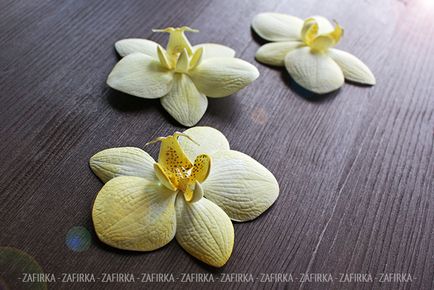 Орхідеї фаленопсис з фоамірана, майстер-клас