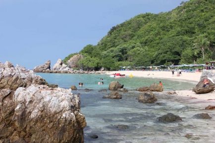 Island Koh Lan Pattaya hogyan jutunk el a Bali Hai móló, a menetrend 2017 szállodák Koh Lan