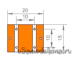 Radiator reflector-con pentru LED ultra-strălucitor