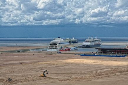 Пасажирський порт «морський фасад» в Санкт-Петербурзі