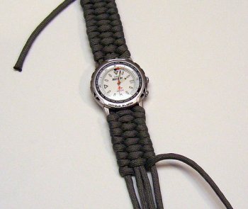 Плетемо ремінець для наручних годинників, своїми руками