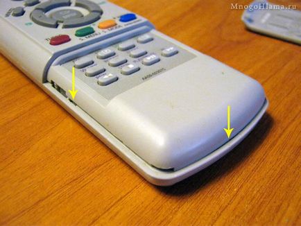 Miért nem működik a gombokat a távirányítón - hogyan szedje szét a TV távirányító samsung ws-32z30heq