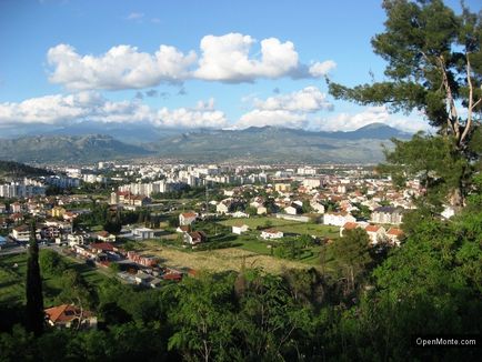 Podgorica - capitala Muntenegrului, fotografii și video ale orașului Podgorica, locuri de interes și monumente