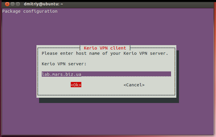 Conectarea la kerio vpn de la Linux, este comunitatea din Ucraina