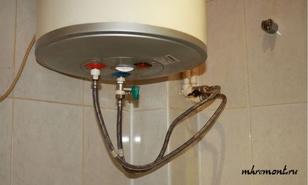 Підключення накопичувального водонагрівача в квартирі, схема водопроводу, порядок включення,