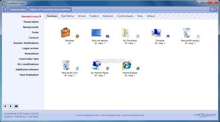 Personalizare completă a interfeței Windows 7