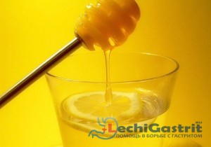 Підвищена кислотність шлунка, лікування мед з водою