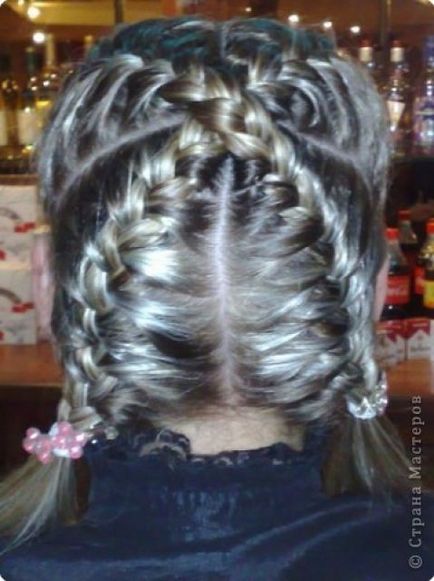 Зачіска квітка поетапно - зачіски для дівчаток (поетапно, з фото)