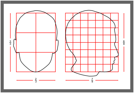 Proporțiile capului, calea către artă