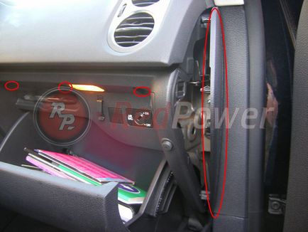 A telepítési folyamat redpower 8904 in Volkswagen Tiguan