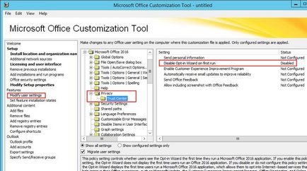 Implementarea Office 2016 cu sccm 2012 r2, ferestre pentru administratorii de sistem