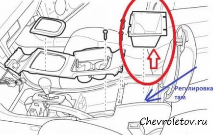 Reglarea frânei de mână pe chevroletul epic - totul despre chevrolet, chevrolet, foto, video, reparații, recenzii