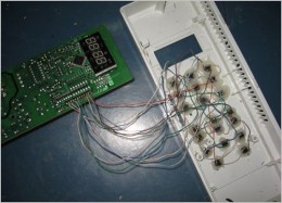 Reparație cu microunde, reparații ale butonului cu microunde, tehnică alfa