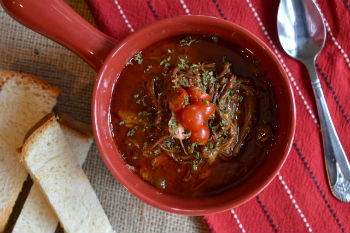 Reteta pentru borsch cu miel - borsch din 1001 alimente